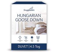 Snuggledown - Piumino d'oca ungherese, Cotone, White, Doppio, 4,5 Tog