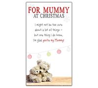 Snuggly Bumkins, Sure About, Mummy, Biglietto di Natale, 130 x 235 mm