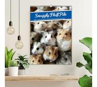 Snuggly Fluff Piles (Wall Calendar 2026 DIN A2 portrait), CALVENDO 12 Month Wall Calendar: A heart-warming companion with the cutest cuddly creatures that you simply have to love