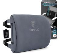 SNUGL Cuscino Lombare Supporto Schiena per Sedia da Ufficio | Cuscino Ortopedico in Memory Foam | Correttore Postura Uomo Donna | Cuscino Sedile Auto | Accessorio Ergonomico per Ufficio