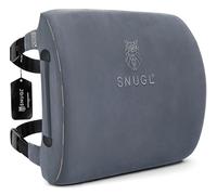 SNUGL Cuscino Lombare Supporto Schiena per Sedia da Ufficio | Cuscino Ortopedico in Memory Foam | Correttore Postura Uomo Donna | Cuscino Sedile Auto | Accessorio Ergonomico per Ufficio