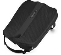 SNUGL Cuscino Memory Foam - Cuscino ergonomico per coccige, sollievo dal dolore sciatico, perfetto per auto, ufficio, gaming e altro - Ipoallergenico, resistente, fodera lavabile - NERO MESH