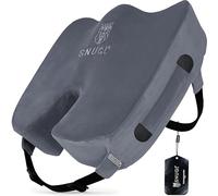 SNUGL Cuscino Ortopedico per Coccige in Memory Foam - Cuscino Seduta Ergonomico per Sedia Ufficio, Auto, Sedia a Rotelle - Supporto Lombare da Ufficio per Dolori al Coccige e alla Schiena