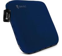 SNUGL Cuscino per Divano in Memory Foam Ritenzione della Forma - Velluto Ipoallergenico, Schiuma Viscoelastica di Supporto, Fodera Rimovibile e Lavabile, Ideale per Casa e Divani (Blu Navi)