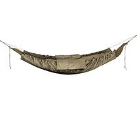 Snugpak WGTE - Trapunta per amaca, da campeggio, con isolamento Travelsoft, leggera, calda, con tasca per i piedi, per esterni, campeggio, escursionismo, sacco a compressione incluso, colore: verde