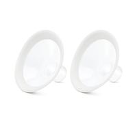 Medela PersonalFit Flex - Set di 2 flange per tiralatte da 21 mm, realizzate senza BPA, sagomate intorno a te per un pompaggio comodo ed efficiente.