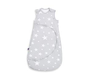Snuz Baby Sleeping Bag with Nappy Zip - For Easy Nappy Changes, Super Soft Cotton Sleeping Bags Poppers, Meets British Safety Standard, 0-6M