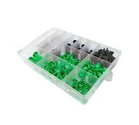 SNWDBH Bulloni Dadi Parabrezza Carenatura Moto per K&awasaki per VERSYS 650 per Ninja 300 400 650 ZX6R Kit Bulloni Viti di Fissaggio Dadi Elementi di Fissaggio(Verde)
