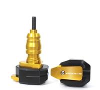 SNWDBH Protezione Anticaduta per Moto, Protezione Carenatura, Protezione Antiurto per Suzuki GSX-S 750 GSX-S 1000 GSX-S750 GSX-S1000 GSXS Tamponi Paratelaio Crash Protector(Oro)