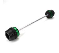SNWDBH Protezione Antiurto per Forcella Anteriore per Moto K&awasaki per Versys650 per VERSYS 650 2015-2024 Protezione Anticaduta Tamponi Paratelaio(Verde)