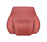 SNXLW Cuscino per Il Collo 'Auto per Renault Megane/Grandtour/Coupé/Cabriolet/Hatchback/3-door/5-door 1995-2025 Cuscino Lombare Auto Cuscino Poggiatesta Auto,Red-Set