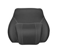 SNXLW Cuscino per Il Collo 'Auto per Renault Talisman GrandTour Wagon Estate 2016-2023 Cuscino Lombare Auto Cuscino Poggiatesta Auto Supporto Testa Seggiolino Auto,Black-Set