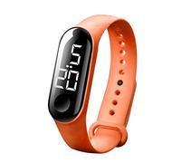 Snxs79k - Orologi sportivi da uomo con luci a LED, elettronici, alla moda, da donna, D, misura unica