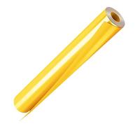 SNZ Termovinile Stampabile per Tessuti - Pellicola Termoadesiva 30cmx200cm - Per Plotter da Taglio, Ideale per Fai da Te, Regali Unici, Lavabile e Antiscolorimento, Giallo