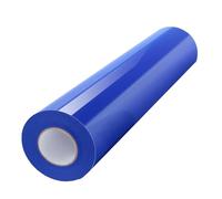 SNZ Termovinile Stampabile per Tessuti - Pellicola Termoadesiva 30cmx200cm - Per Plotter da Taglio, Ideale per Fai da Te, Regali Unici, Lavabile e Antiscolorimento, Blu