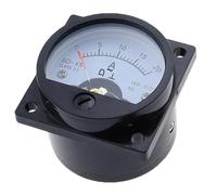 SO-45 Amperometro analogico CA 1A 2A 3A 5A 10A 15A 20A 30A 50A ecc., Puntatore/Misuratore di corrente/Misuratore da pannello(20A)