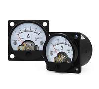 SO-45 DC - Amperometro analogico, 1A-500A, corrente metro/pannello metro, 1 pz (DC AMMETER_300A-75MV)