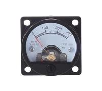 SO-45 Misuratore di pannello rotondo di tensione CA nero Quadrante analogico Voltmetro di corrente Voltmetro Puntatore Voltmetro Volt Tester Voltmetro