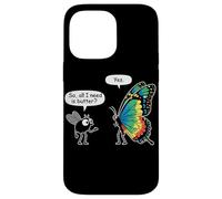 So All I Need Is Butter? Fly And Butterfly Funny Insect Meme Custodia per iPhone 14 Pro Max