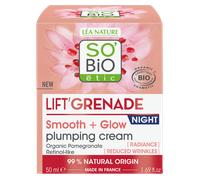SO’BiO étic Crema notte illuminante antirughe Lift'Grenade BIO (50 ml) - al melograno