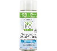 SO BiO étic Deodorante Roll-on Aloe Vera Ricarica 150 ml - Deodorante