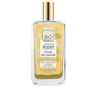So Bio Etic | Olio di Bellezza - Prezioso Argan | Nutre - Rigenere - Sublime | Viso, Corpo & Capelli | 100% di origine naturale | Made in France | 100 ml