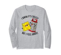 So Che è di Formaggio ma Mi Sento grattato - Funny Cheese Pun Maglia a Manica