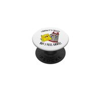 So che è di formaggio ma mi sento grattato - Funny Cheese Pun PopSockets PopGrip Adesivo