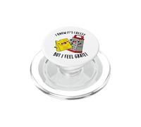 So che è di formaggio ma mi sento grattato - Funny Cheese Pun PopSockets PopGrip per MagSafe