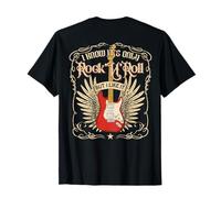 So Che è Solo Rock'N'Roll ma Mi Piace, Musica Rock Indietro Maglietta