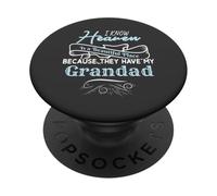 So che il paradiso è un posto bellissimo in cui hanno mio nonno PopSockets PopGrip Adesivo