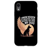 So che il paradiso è un posto bellissimo perché hanno il mio cane Custodia per iPhone XR