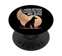 So che il paradiso è un posto bellissimo perché hanno il mio cane PopSockets PopGrip Adesivo