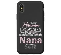 So che il paradiso è un posto bellissimo perché hanno la mia nonna Custodia per iPhone X/XS