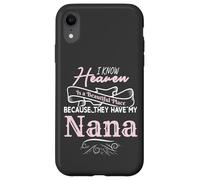 So che il paradiso è un posto bellissimo perché hanno la mia nonna Custodia per iPhone XR