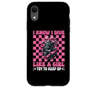 So che mi immergo come una ragazza Immersioni subacquee Coquette Custodia per iPhone XR
