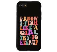 So che pesce come una ragazza cerca di tenere il passo colorato Groovy Custodia per iPhone SE (2020) / 7 / 8