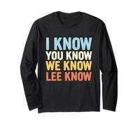 So Che sai Che sappiamo Che Lee Know Maglia a Manica