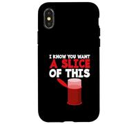 So che vuoi una fetta di mirtillo rosso in scatola del Ringraziamento Custodia per iPhone X/XS