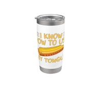So come usare la mia lingua divertente Harmonica Bicchiere termico in acciaio inox doppia parete