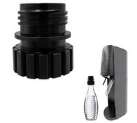 So da Stream Adattatore per bottiglie di vetro So da da Bottiglie Adattatore So dastream Terra Bottiglia di vetro So dastream Adattatore per collegare la bottiglia di vetro con la macchina So da (nero