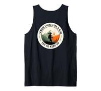 So di Camminare Come Una Ragazza Cercare di Tenere Il Passo Escursionista Donna Escursionismo Canotta