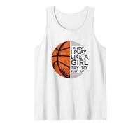 So di Giocare Come Una Ragazza Che Cerca di Tenere Il Passo con Il Meme di Basket Canotta