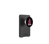 So di giocare come una ragazza che cerca di tenere il passo PopSockets PopWallet per MagSafe