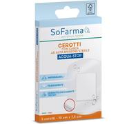 so.farma.morra Cerotto acquastop sofarmapiu' 10x7,5 cm 5 pezzi