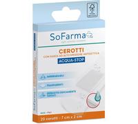 so.farma.morra Cerotto acquastop sofarmapiu' 7x2 cm 20 pezzi