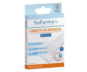 so.farma.morra CEROTTO DELICATO STRISCIA 50X8 CM SOFARMAPIU'