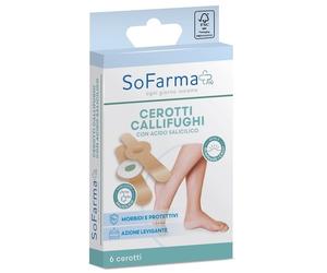 so.farma.morra CEROTTO PARACALLO CALLIFUGO 7X1,2 CM FARMAPIU' 6 PEZZI