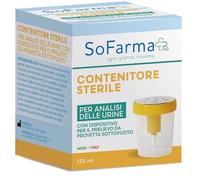 Sofarma Contenitore Sterile Urine Sottovuoto 120ml