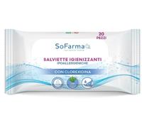 so.farma.morra SALVIETTINE IGIENIZZANTI POCKET CLOREXIDINA 20 PEZZI SOFARMAPIU'